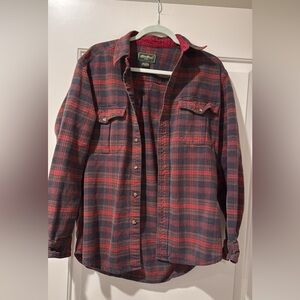 Eddie Bauer Pearl Snap Plaid men’s